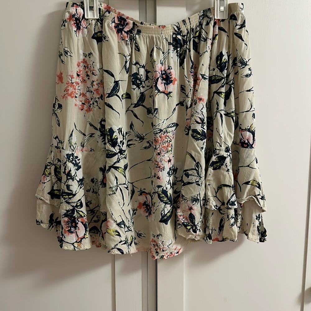 Floral Off Shoulder Top